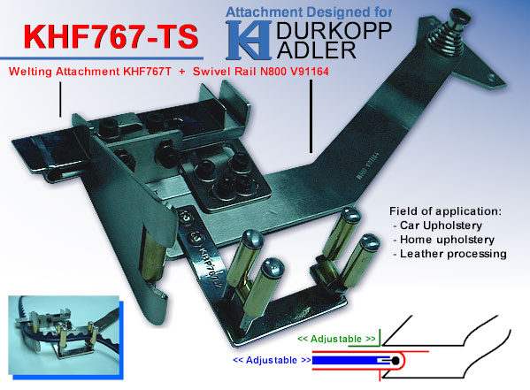 Boîtier + Bobines Métalliques Pour Machines Durkopp Adler - Compatible Modèles 211, 212, 265, 271, 272